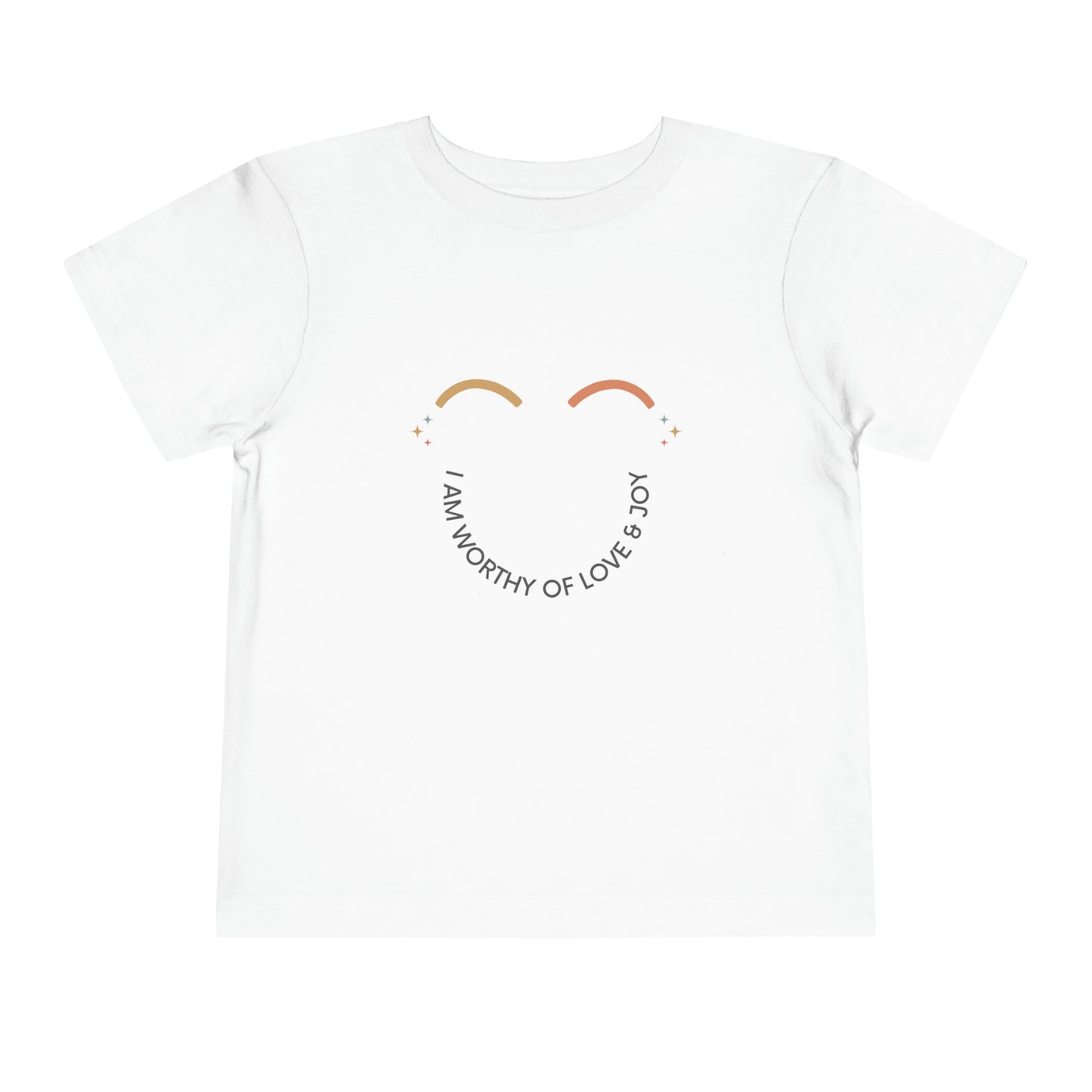 I Am worthy Of Love & Joy - Kids T-Shirt
