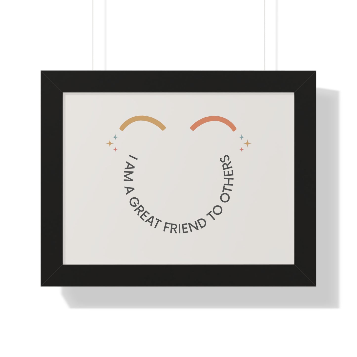 I Am A Great Friend To Others - Kids Framed Art