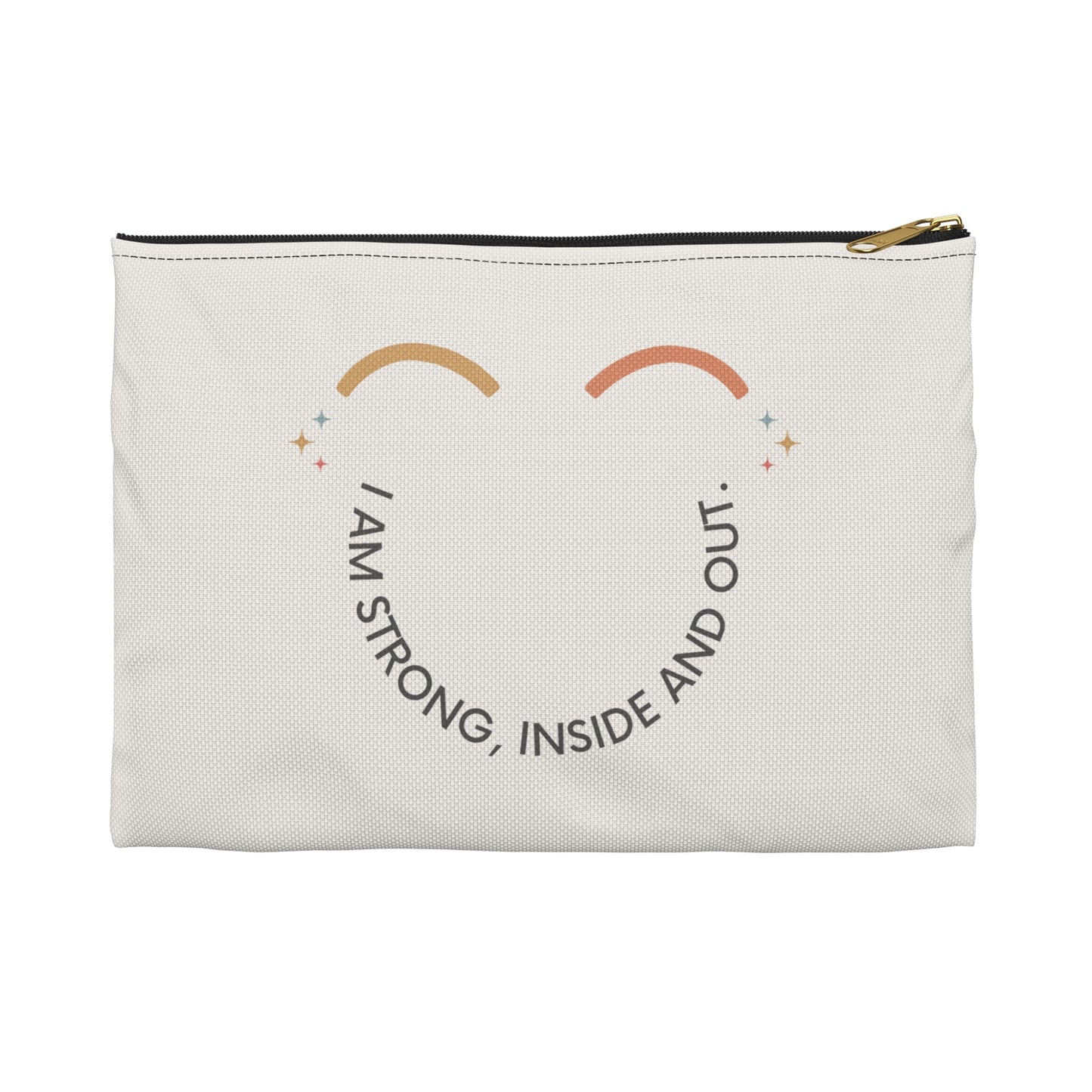 I Am Strong Inside And Out - Kids Treasures Pouch