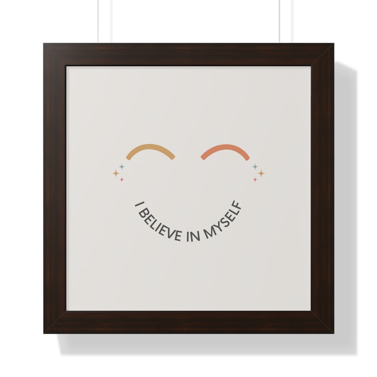 I Believe In Myself - Kids Framed Art