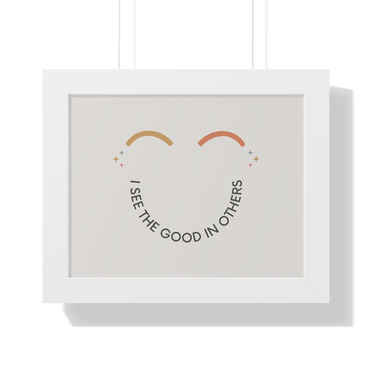 I See The Good In Others - Kids Framed Art