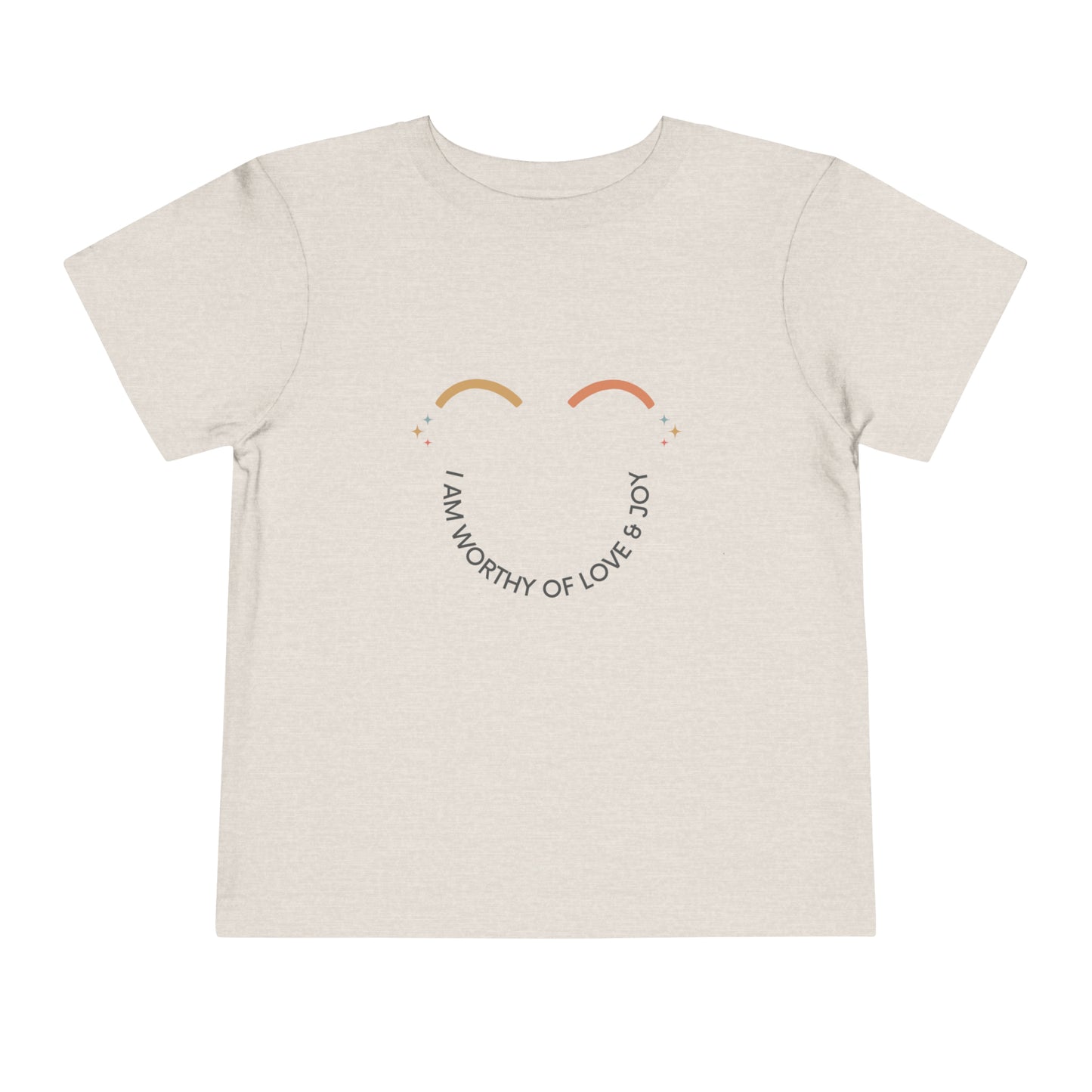I Am worthy Of Love & Joy - Kids T-Shirt
