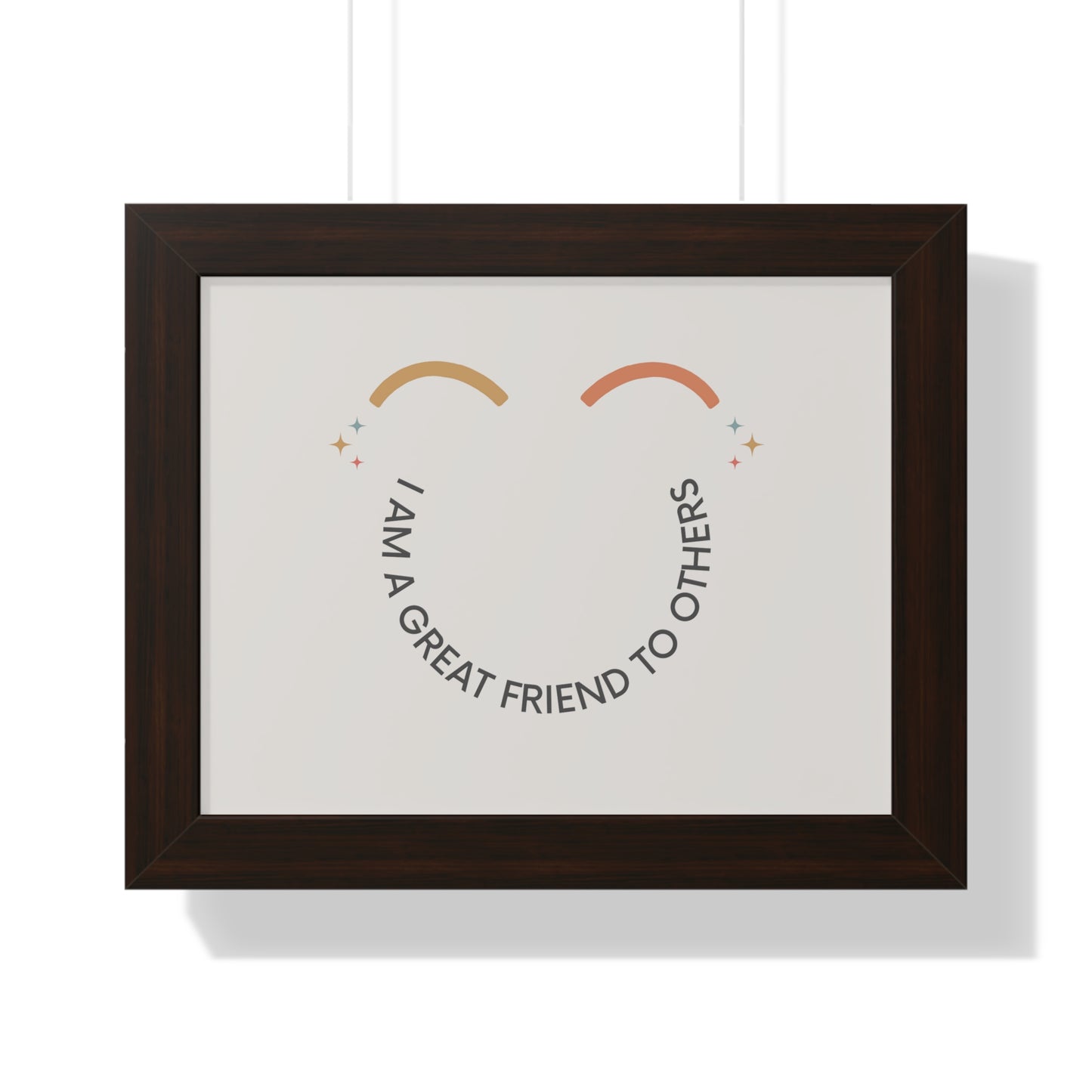 I Am A Great Friend To Others - Kids Framed Art