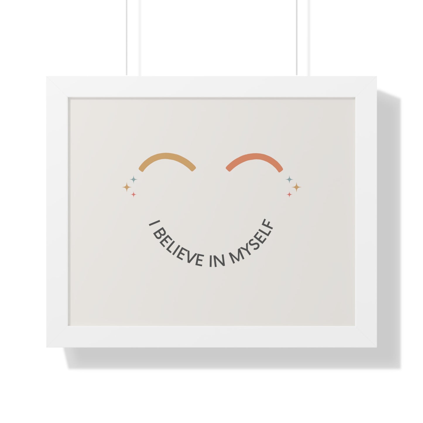 I Believe In Myself - Kids Framed Art