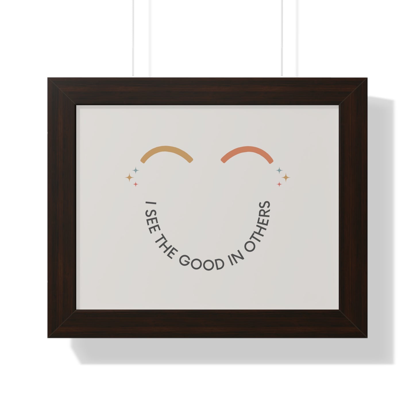 I See The Good In Others - Kids Framed Art