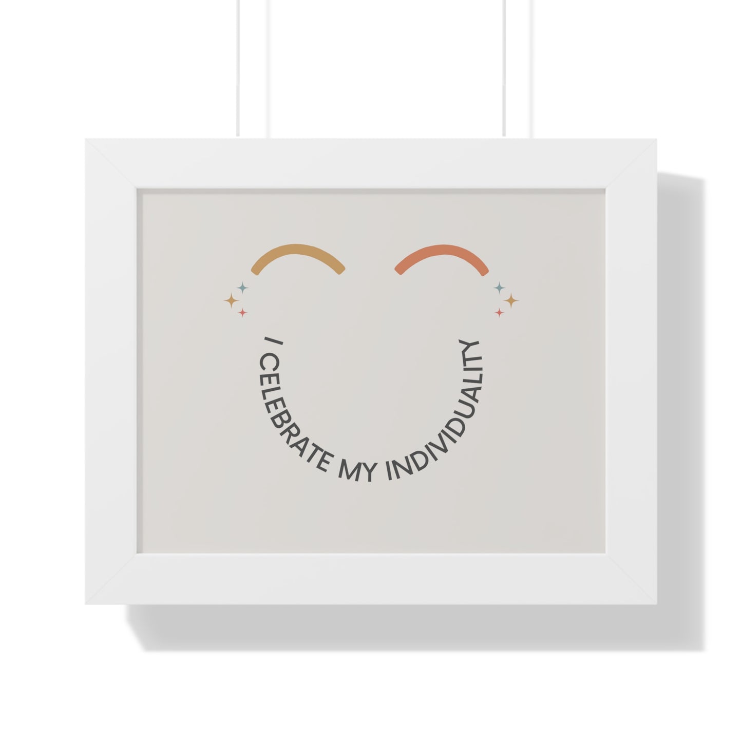 I Celebrate My Individuality - Kids Framed Art