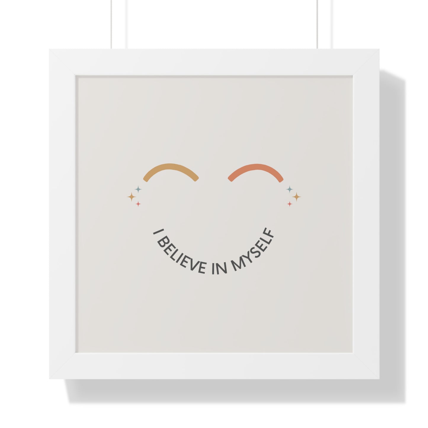 I Believe In Myself - Kids Framed Art