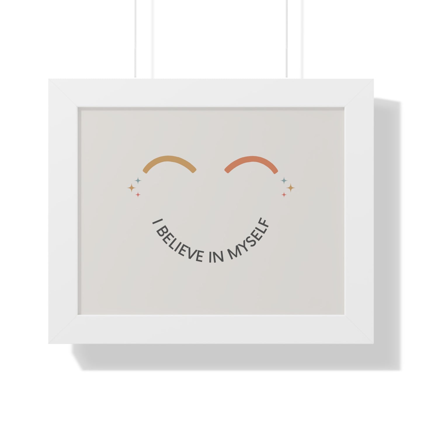 I Believe In Myself - Kids Framed Art
