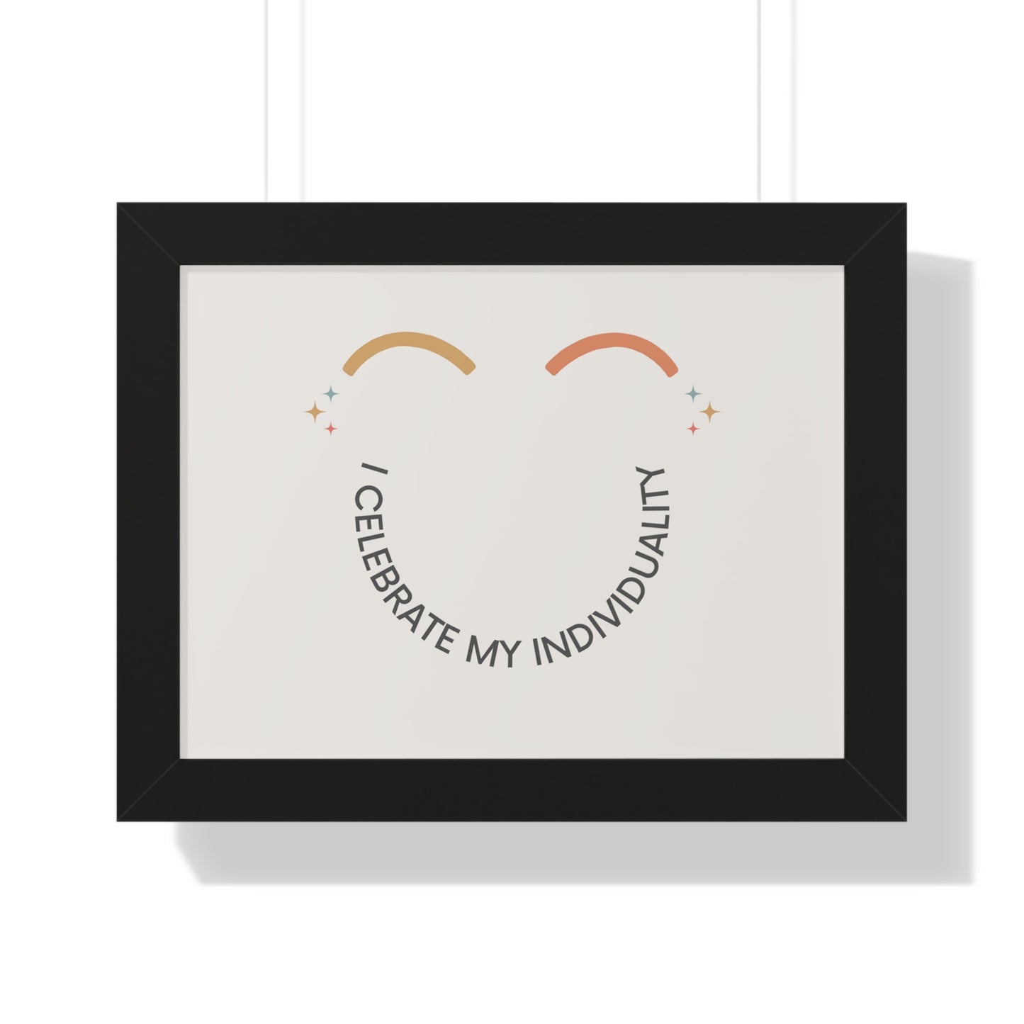 I Celebrate My Individuality - Kids Framed Art