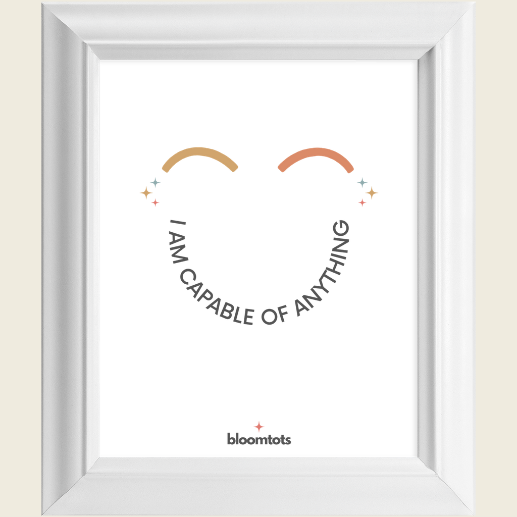 I Am Capable Of Anything - Kids Framed Art