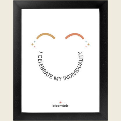 I Celebrate My Individuality - Kids Framed Art