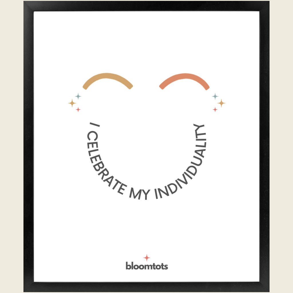 I Celebrate My Individuality - Kids Framed Art