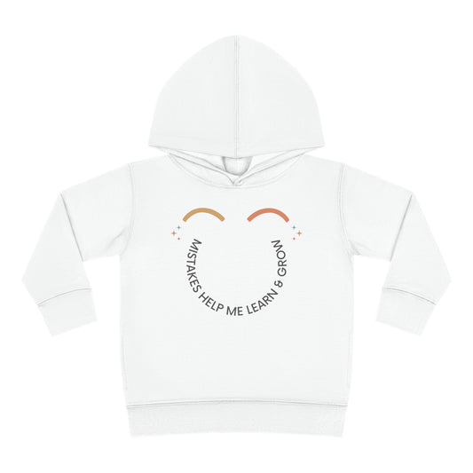 Mistakes Help Me Learn & Grow - Kids Hoodie