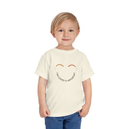 I Am Loved And Important - Kids T-Shirt