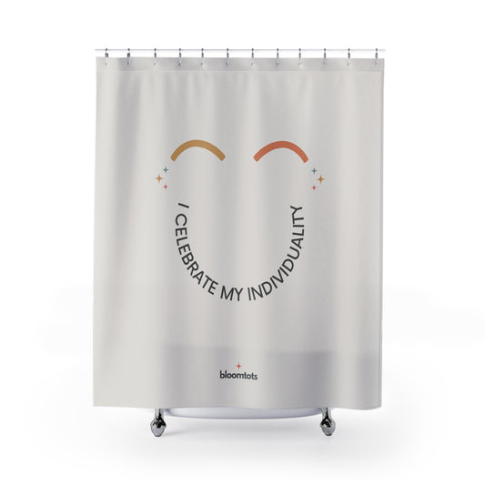 I Celebrate My Individuality - Kids Room Shower Curtain