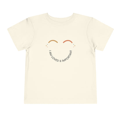 I Am Loved And Important - Kids T-Shirt