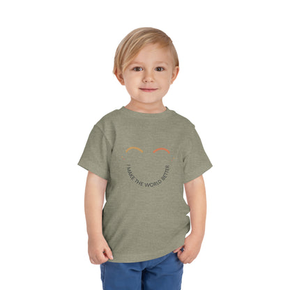 I Make The World Better - Kids T-Shirt