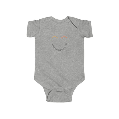 I Make The World Better - Baby Onesie