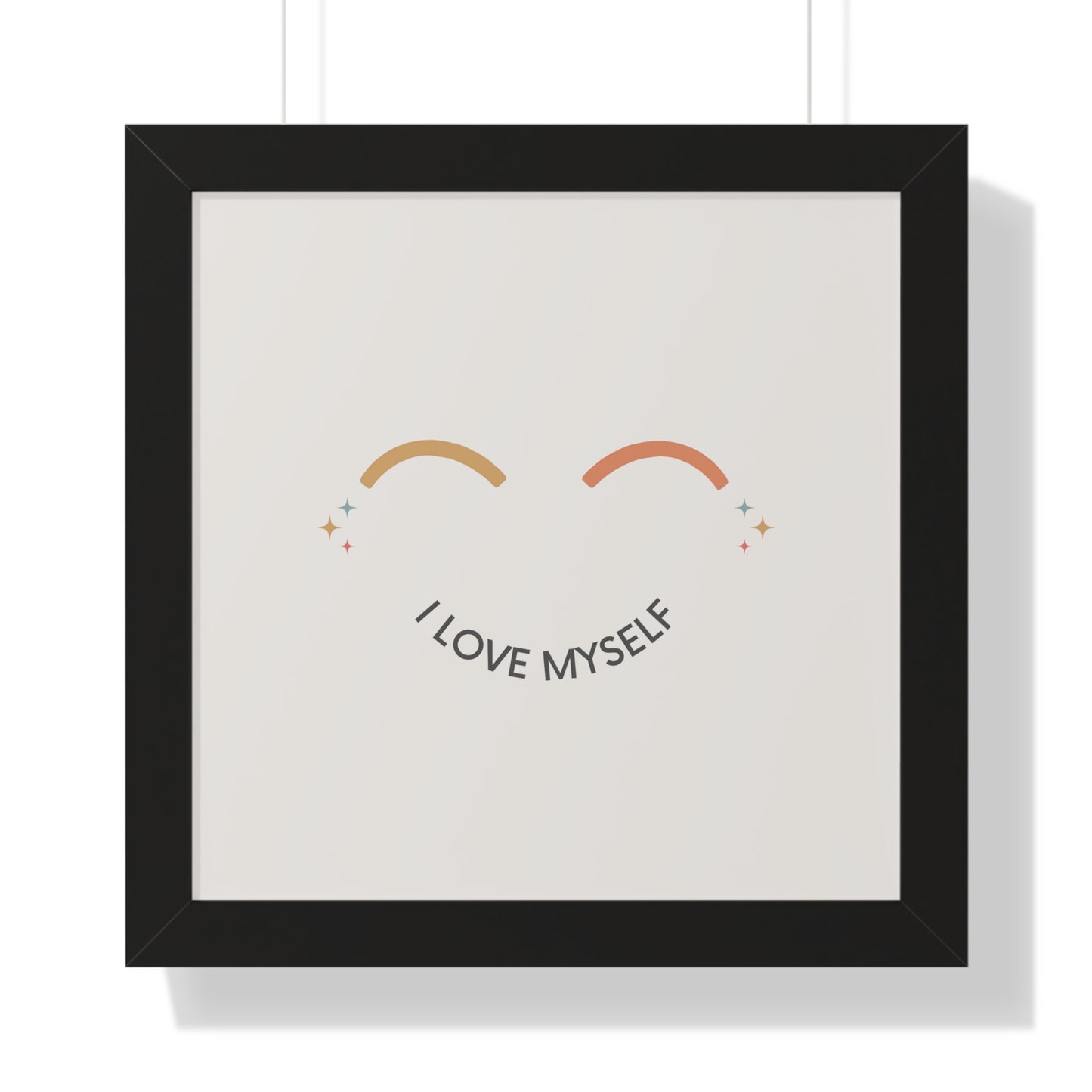 I Love Myself - Kids Framed Art