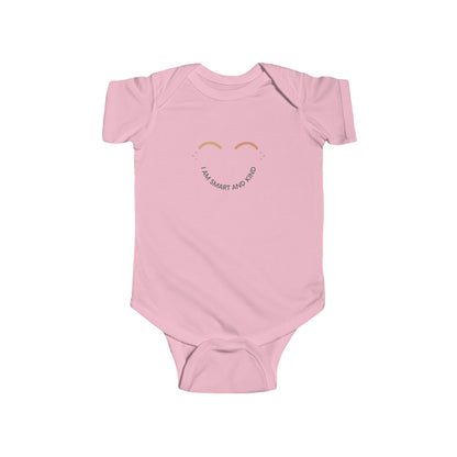 I Am Smart And Kind - Baby Onesie