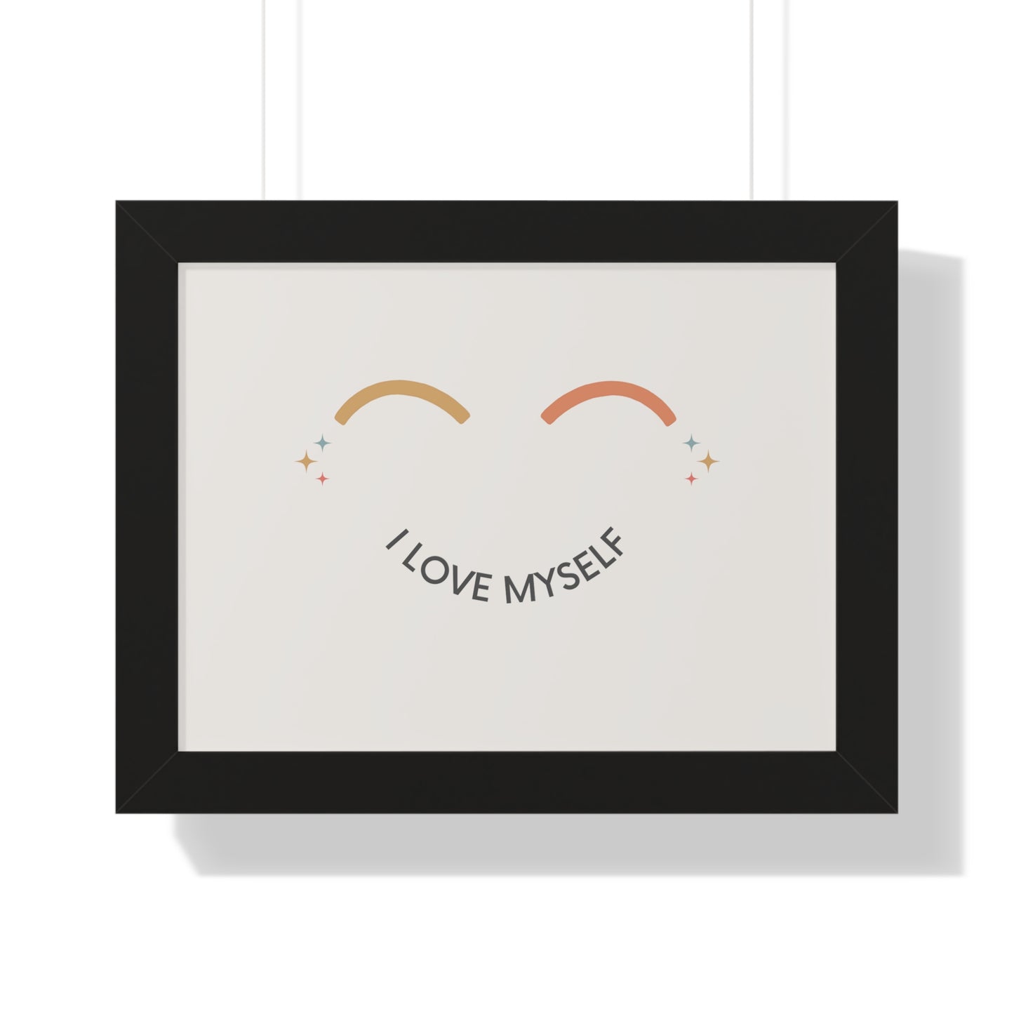 I Love Myself - Kids Framed Art