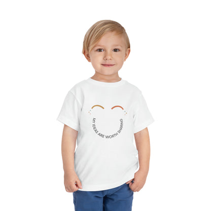 My Ideas Are Worth Sharing - Kids T-Shirt