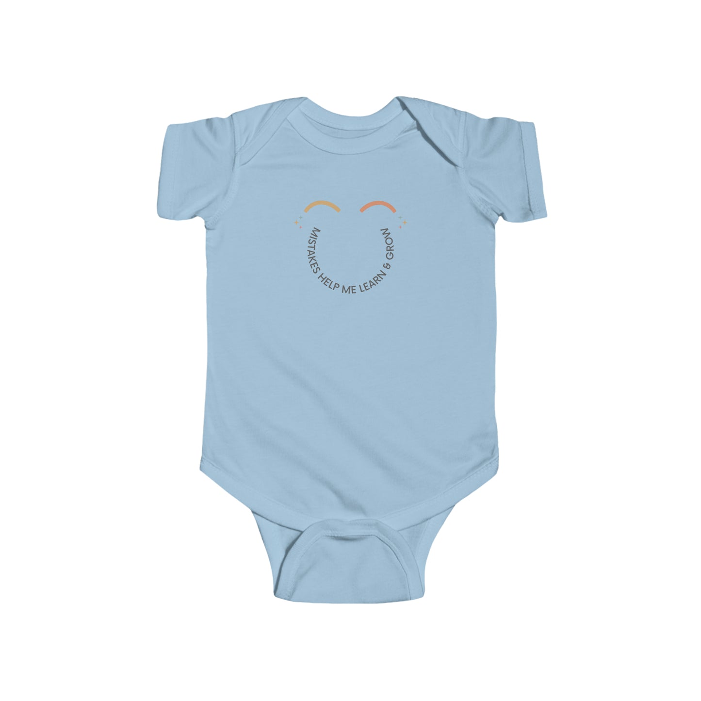 Mistakes Help Me Learn & Grow - Baby Onesie