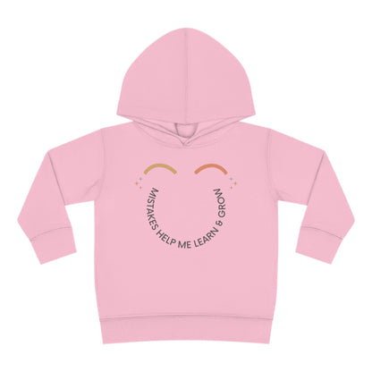 Mistakes Help Me Learn & Grow - Kids Hoodie