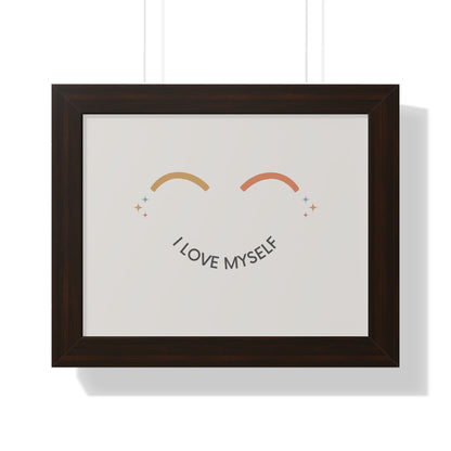 I Love Myself - Kids Framed Art