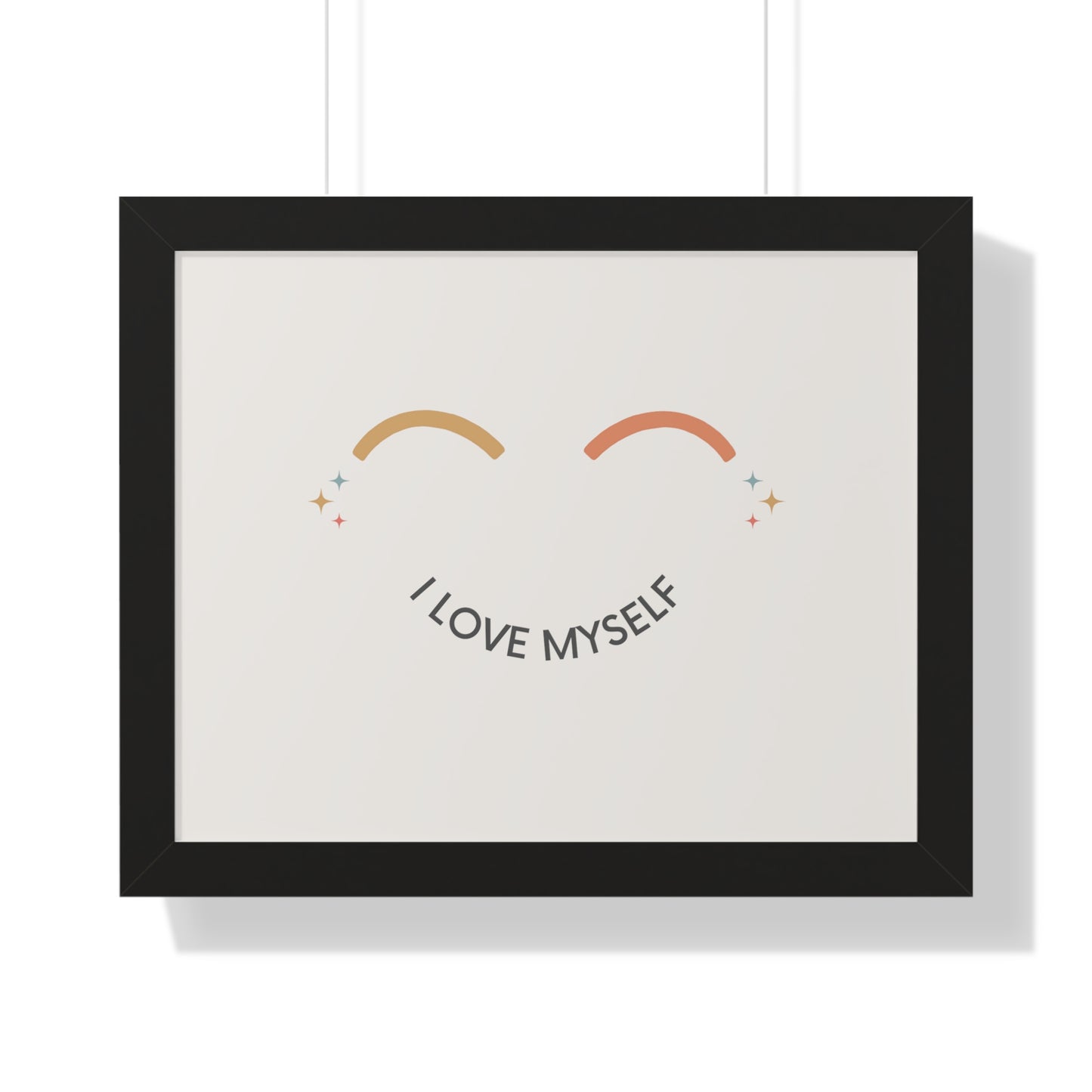 I Love Myself - Kids Framed Art