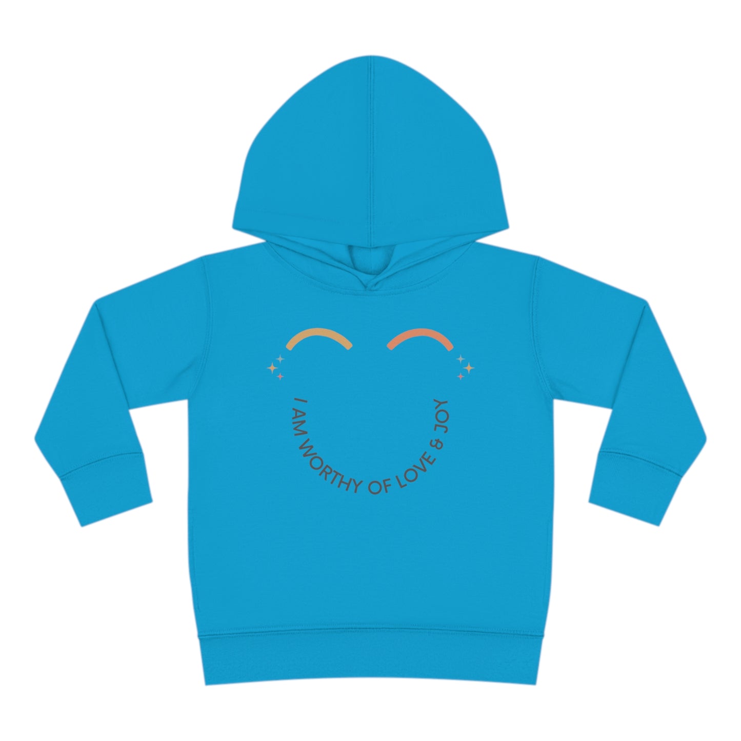 I Am worthy Of Love & Joy - Kids Hoodie