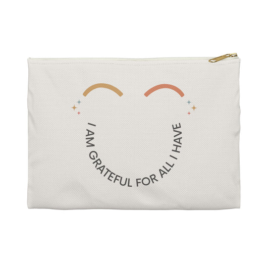 I Am Grateful For All I Have - Kids Treasures Pouch