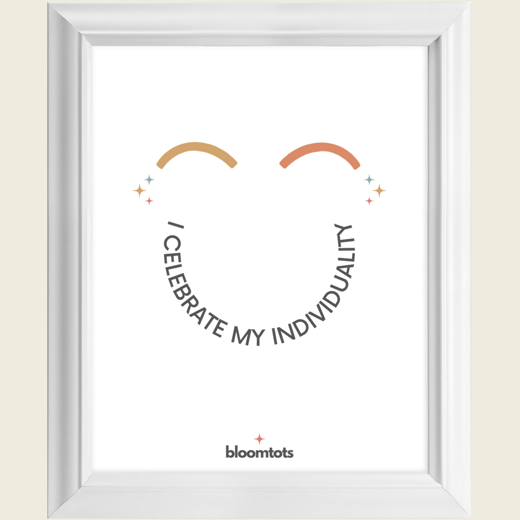 I Celebrate My Individuality - Kids Framed Art