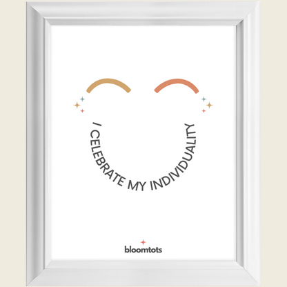 I Celebrate My Individuality - Kids Framed Art