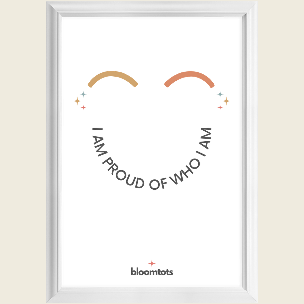 I Am Proud Of Who I Am - Kids Framed Art