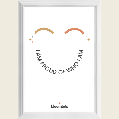 I Am Proud Of Who I Am - Kids Framed Art