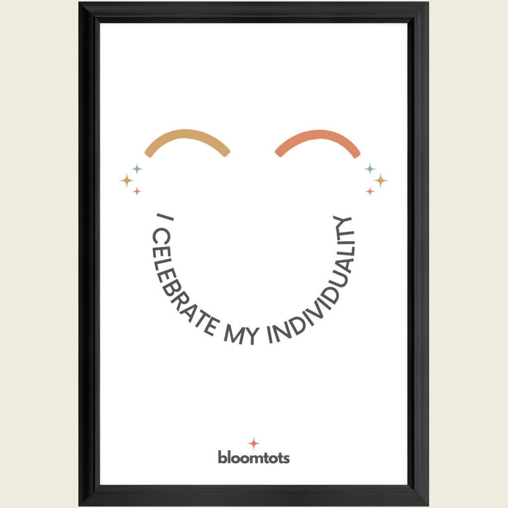 I Celebrate My Individuality - Kids Framed Art