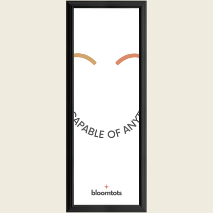 I Am Capable Of Anything - Kids Framed Art