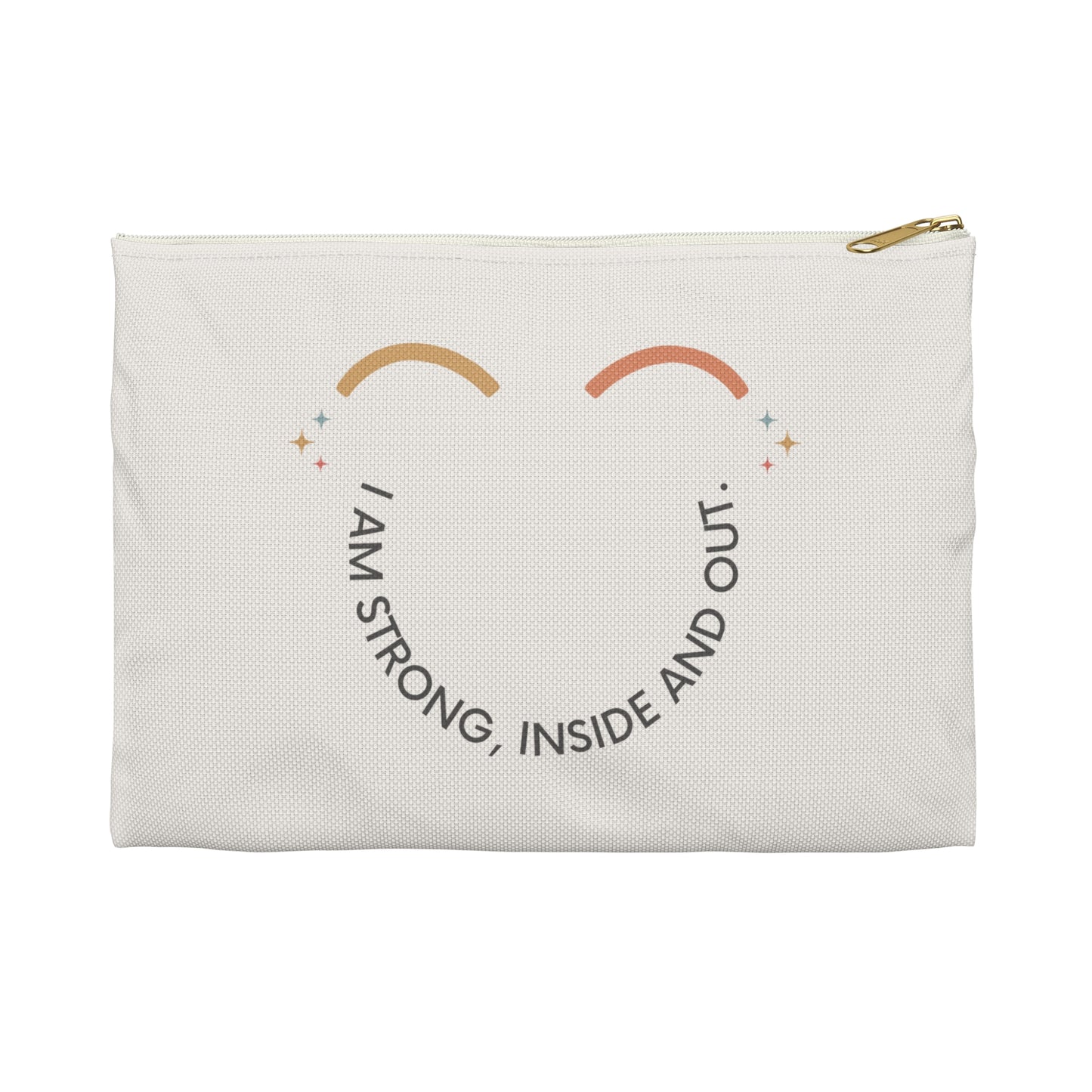 I Am Strong Inside And Out - Kids Treasures Pouch