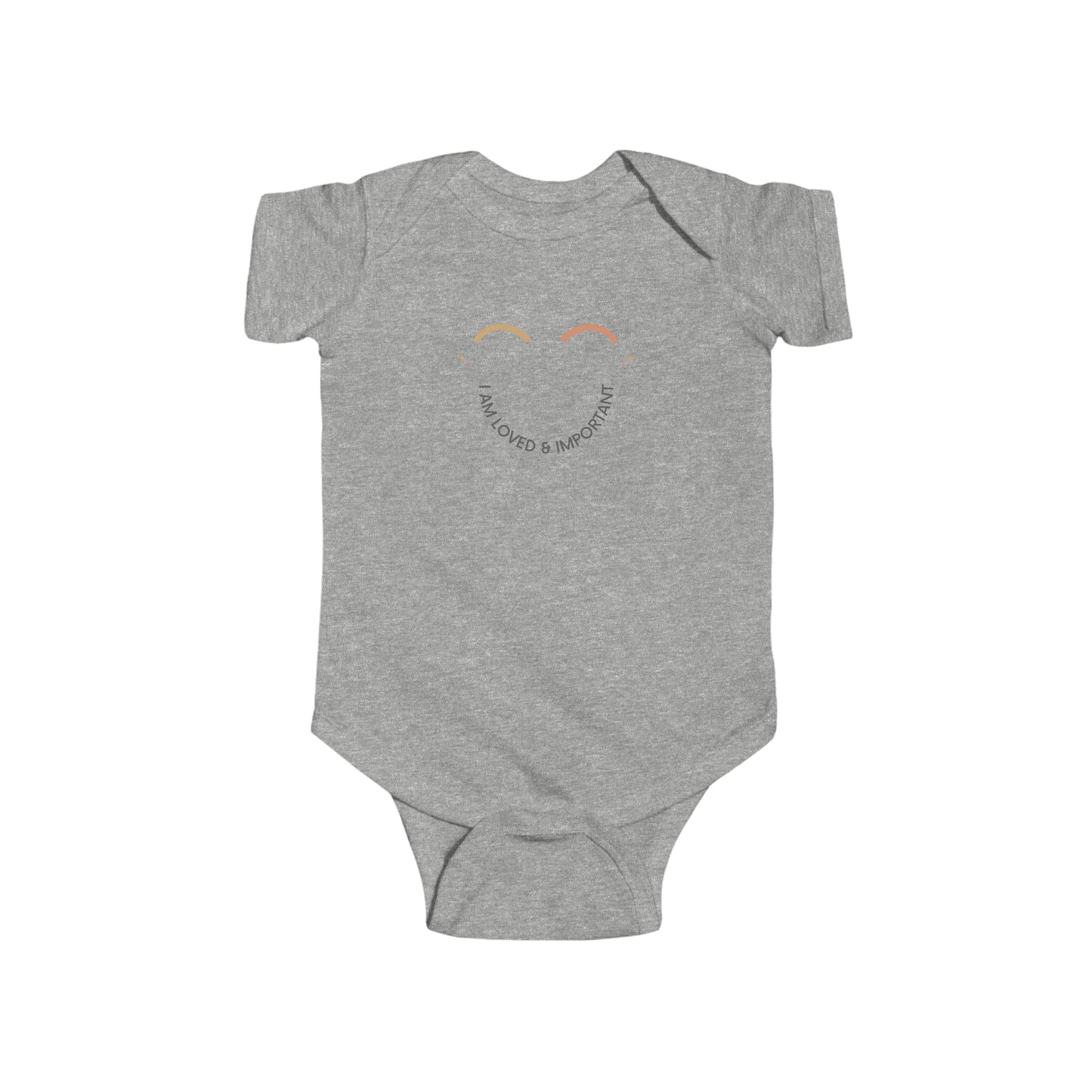 I Am Loved And Important - Baby Onesie