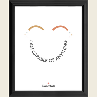 I Am Capable Of Anything - Kids Framed Art