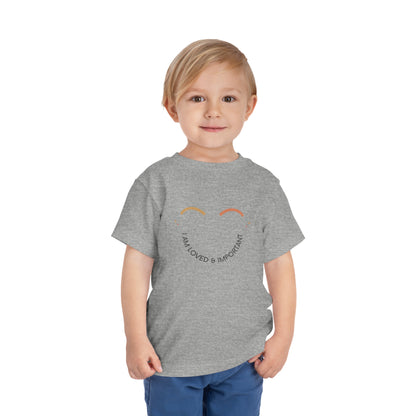 I Am Loved And Important - Kids T-Shirt