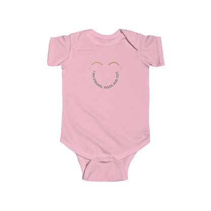 I Am Strong Inside And Out - Baby Onesie