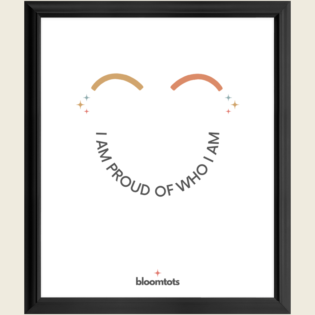 I Am Proud Of Who I Am - Kids Framed Art