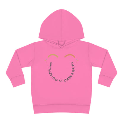 Mistakes Help Me Learn & Grow - Kids Hoodie