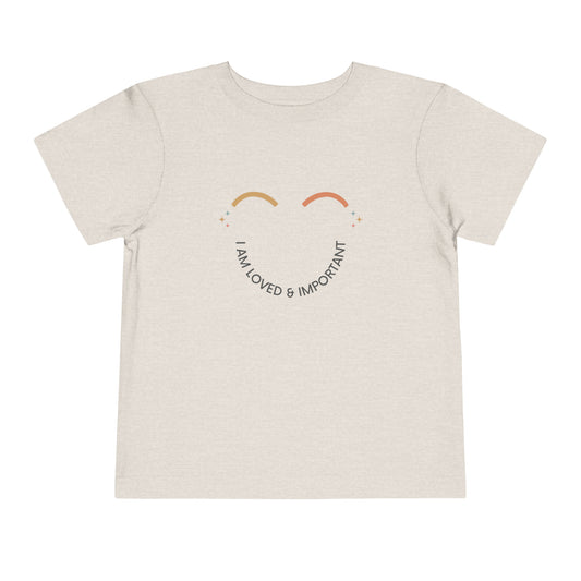 I Am Loved And Important - Kids T-Shirt