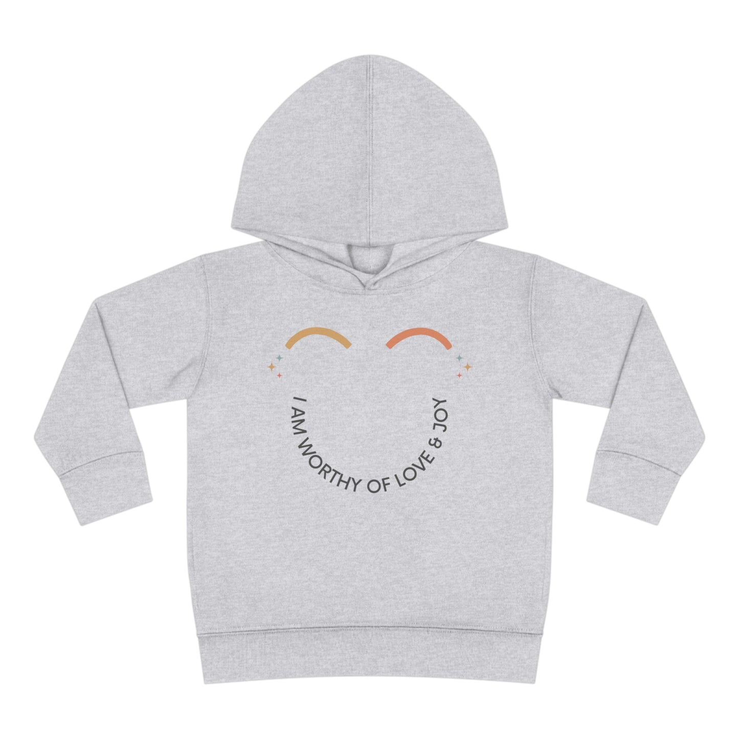 I Am worthy Of Love & Joy - Kids Hoodie