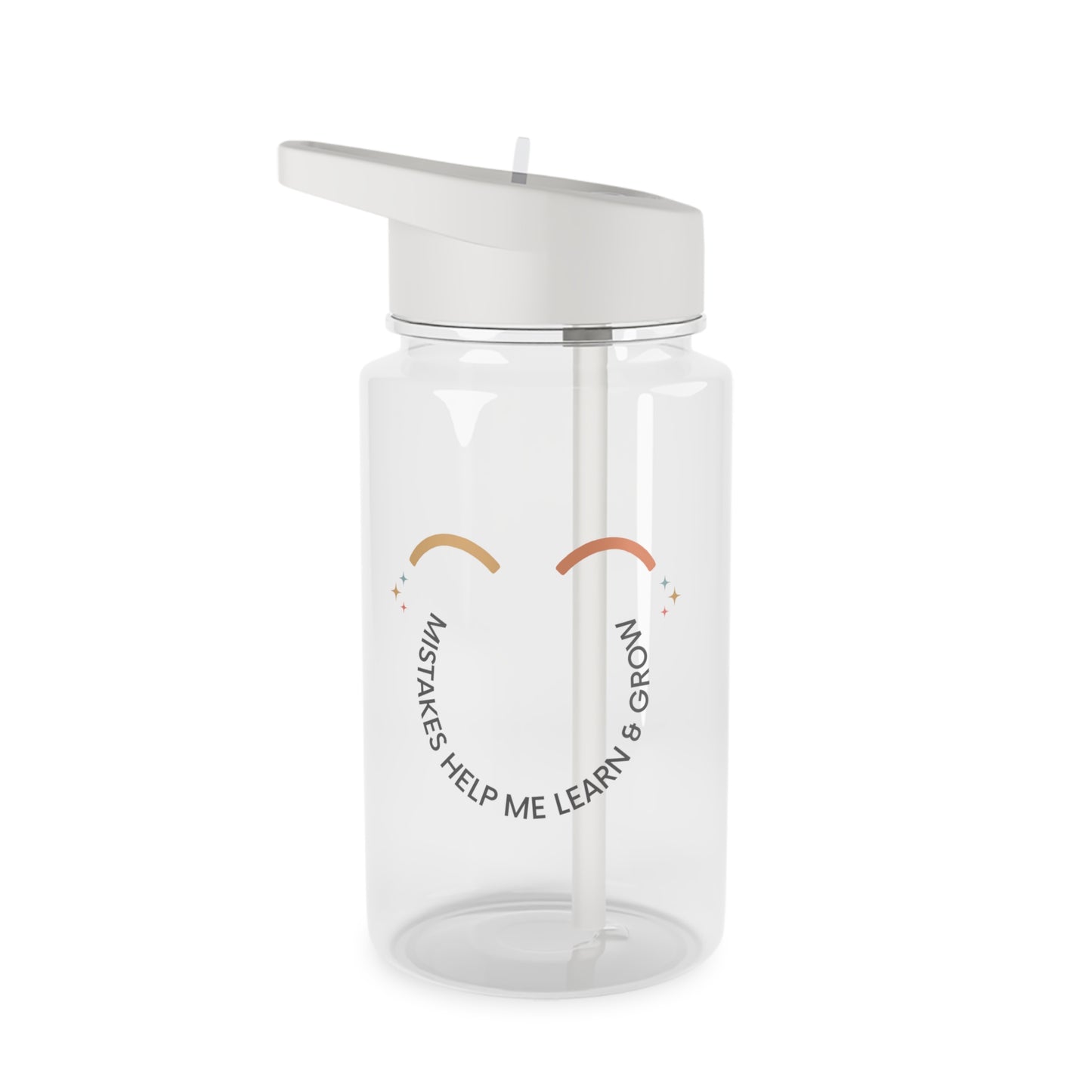 Mistakes Help Me Learn & Grow - Kids Water Bottle