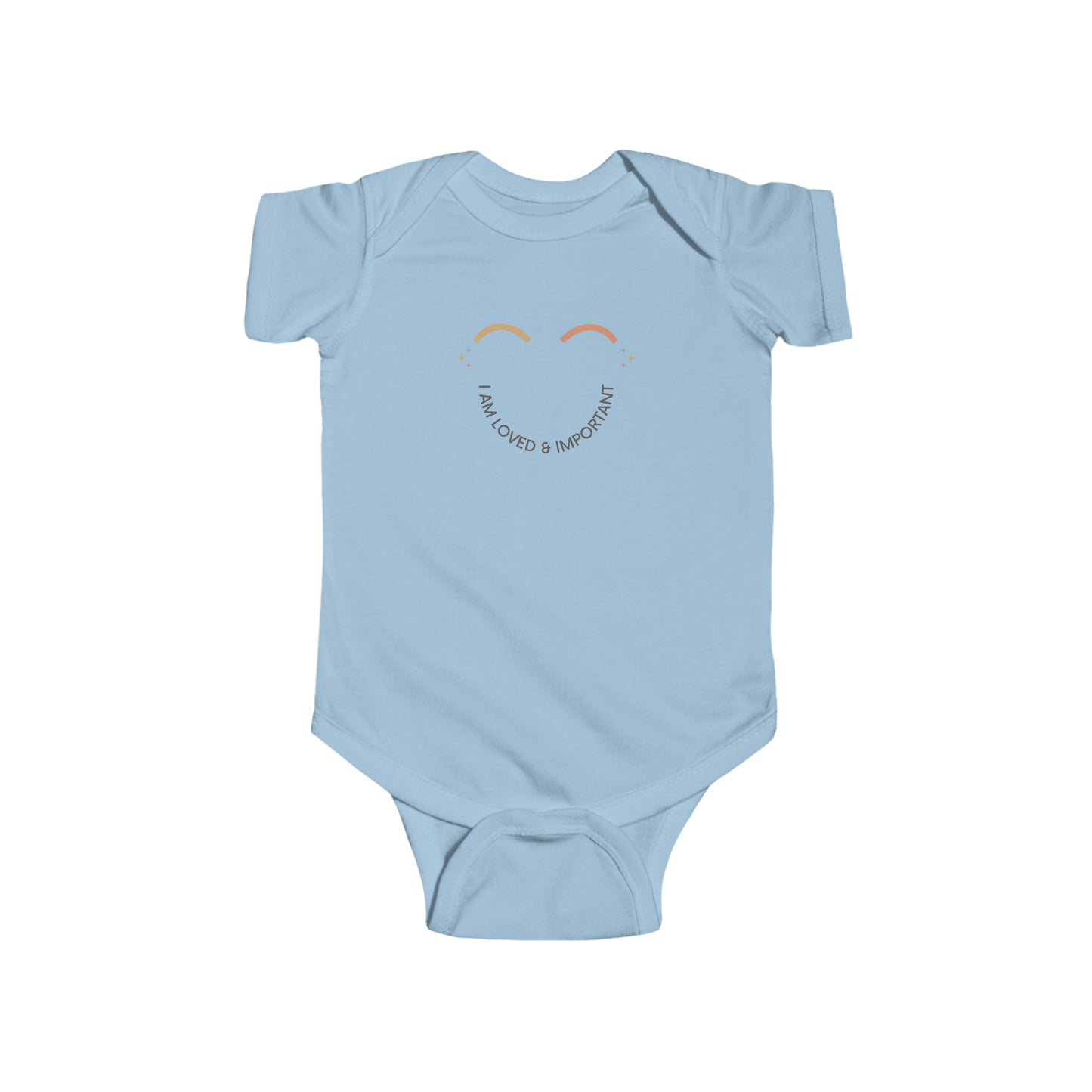 I Am Loved And Important - Baby Onesie