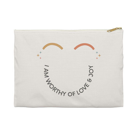 I Am worthy Of Love & Joy - Kids Treasures Pouch